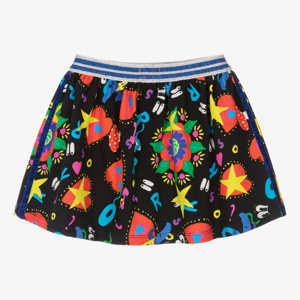 Rosalita Señoritas-Girls Black Cotton Skirt | Childrensalon Outlet