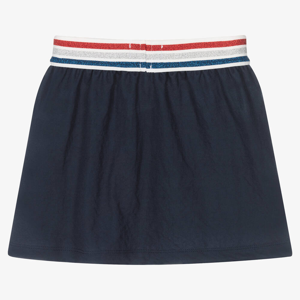 Rosalita Señoritas-Girls Blue Cotton Jersey Skirt | Childrensalon Outlet