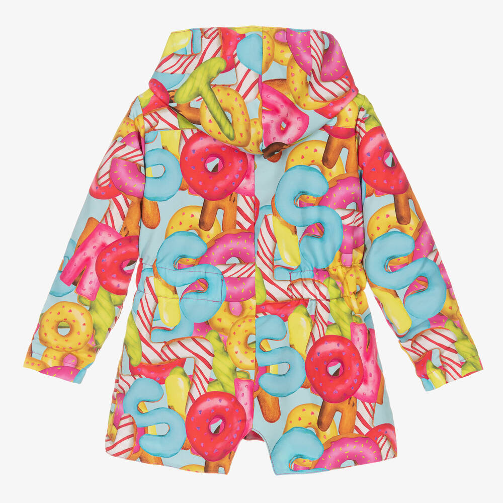 Rosalita Señoritas-جاكيت هودي لون أزرق وزهري للبنات | Childrensalon Outlet