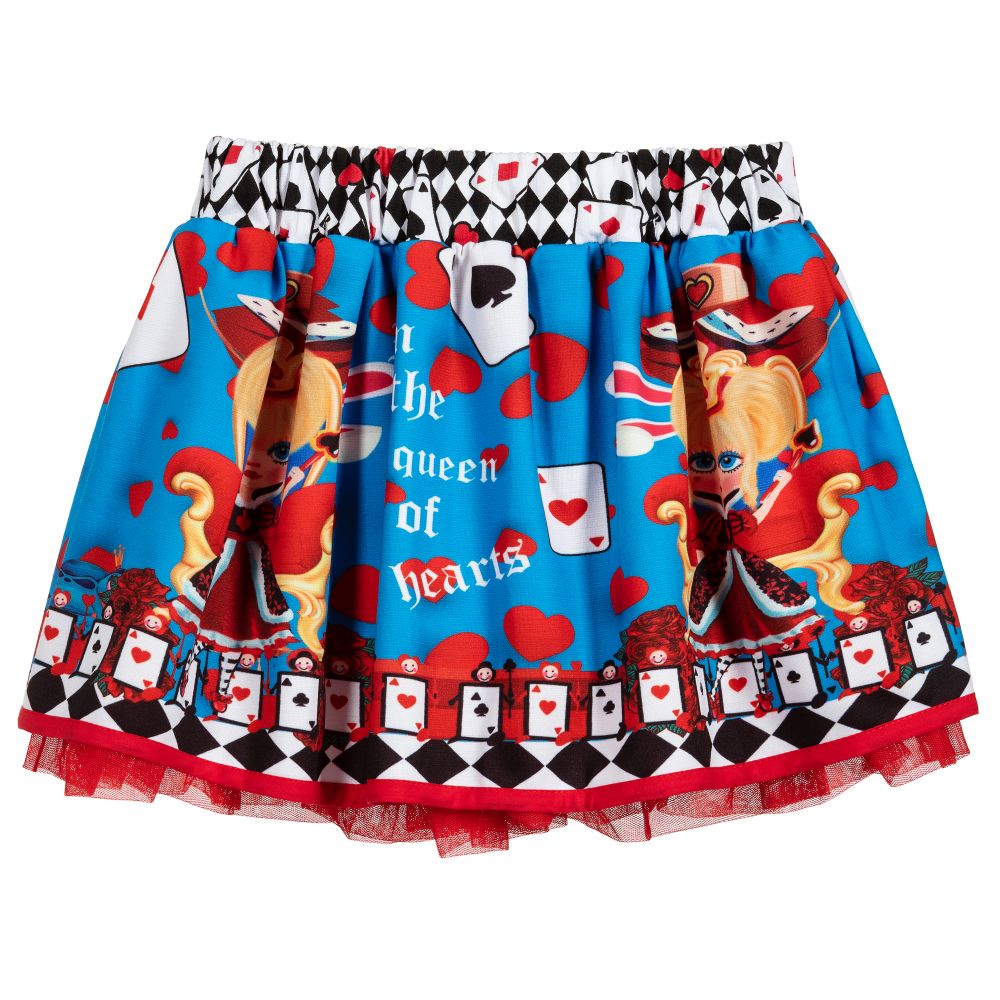 Rosalita Señoritas-تنورة جيرسي لون أزرق و أحمر | Childrensalon Outlet