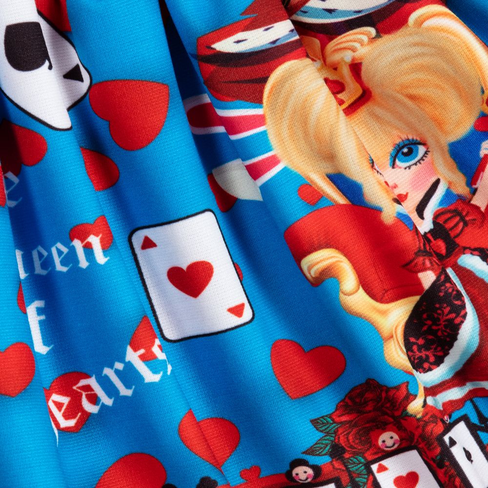 Rosalita Señoritas-تنورة جيرسي لون أزرق و أحمر | Childrensalon Outlet