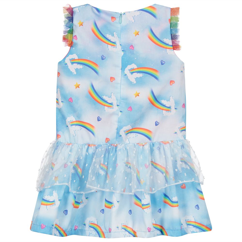 Rosalita Señoritas-Голубое платье с единорогами для девочек | Childrensalon Outlet