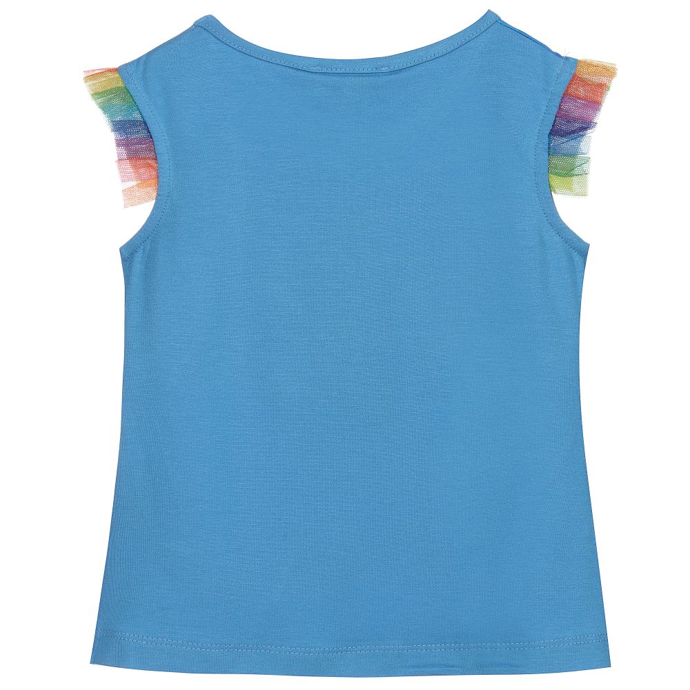 Rosalita Señoritas-Голубой топ с единорогом для девочек | Childrensalon Outlet