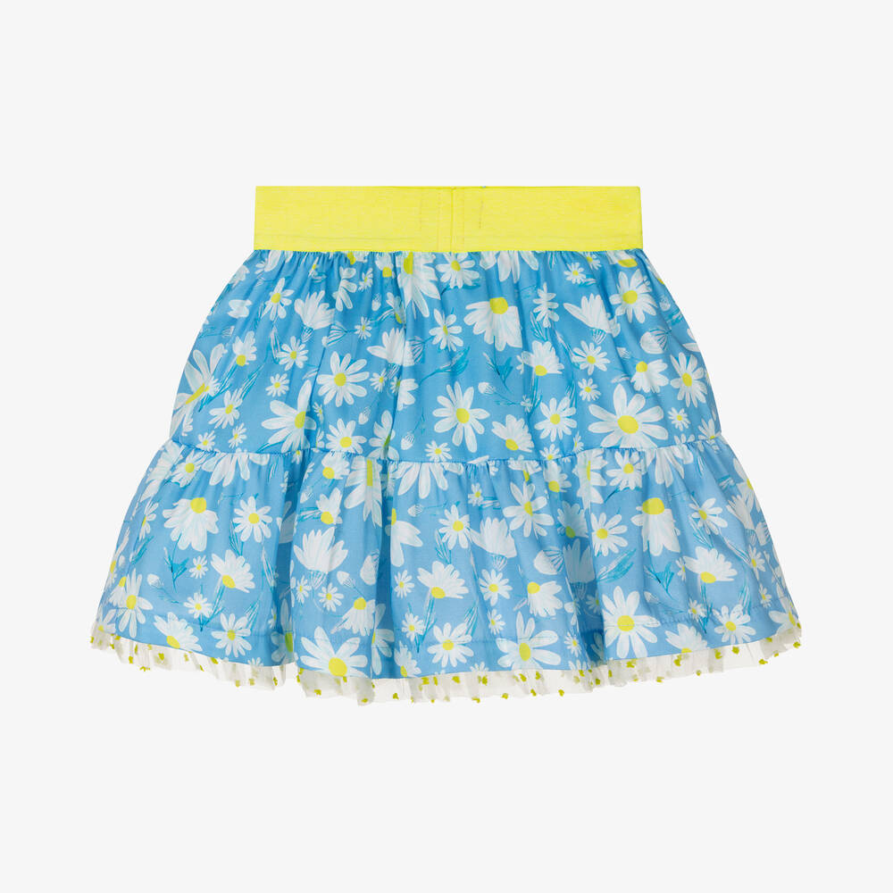 Rosalita Señoritas-Желто-голубая юбка с ромашками | Childrensalon Outlet