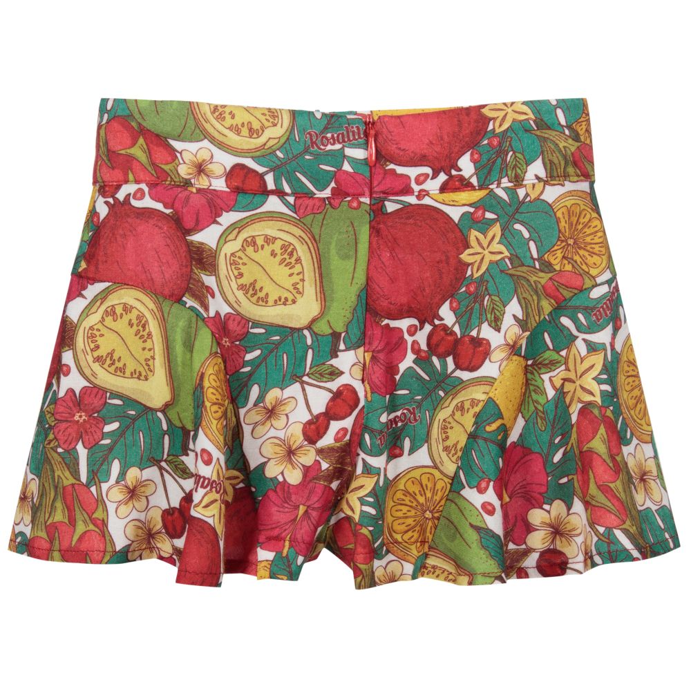 Rosalita Señoritas-Girls Fruit Print Shorts | Childrensalon Outlet