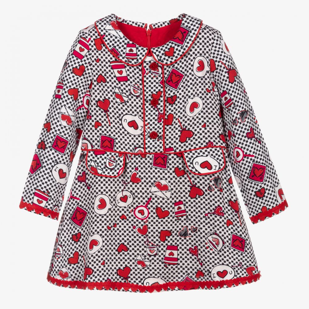 Rosalita Señoritas - Kleid mit Herz-Print für Mädchen | Childrensalon