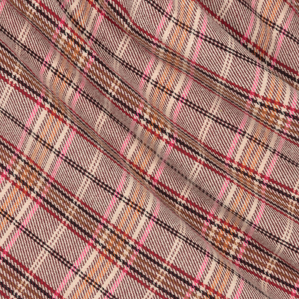 Rosalita Señoritas-Girls Pink & Beige Check Dress | Childrensalon Outlet