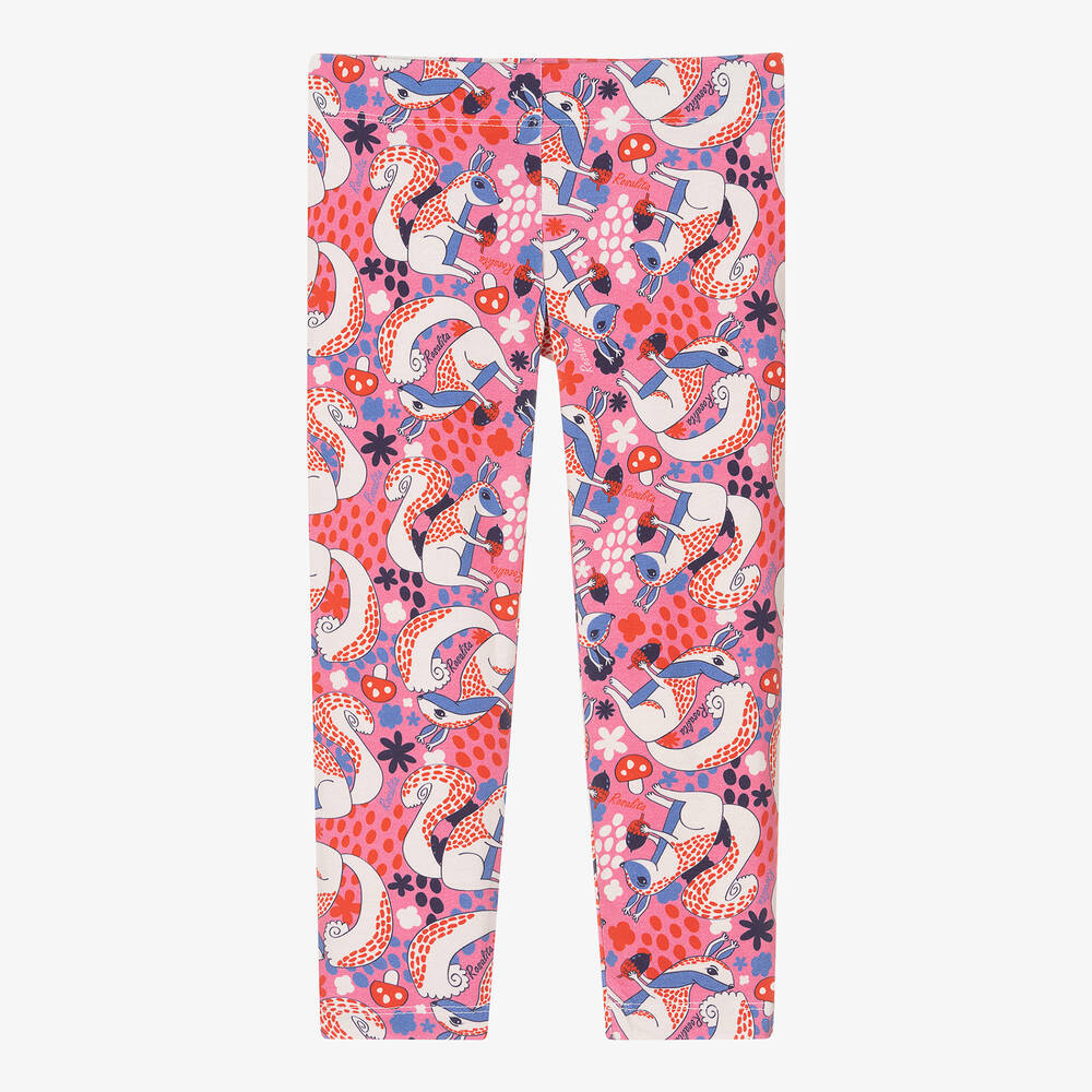 Rosalita Señoritas - Rosa Eichhörnchen-Leggings | Childrensalon