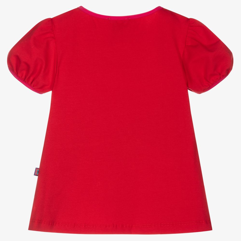 Rosalita Señoritas Girls Pink Cotton T-Shirt | Childrensalon Outlet