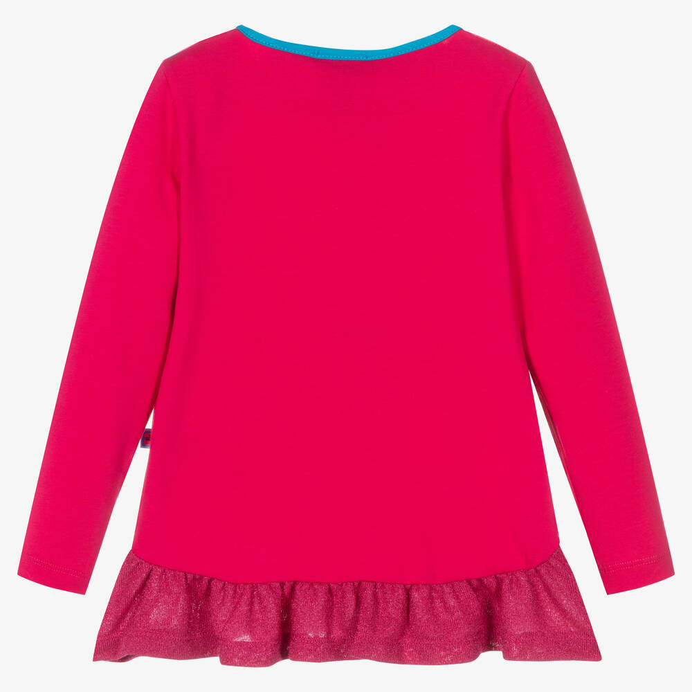 Rosalita Señoritas-توب قطن جيرسي لون زهري للبنات | Childrensalon Outlet