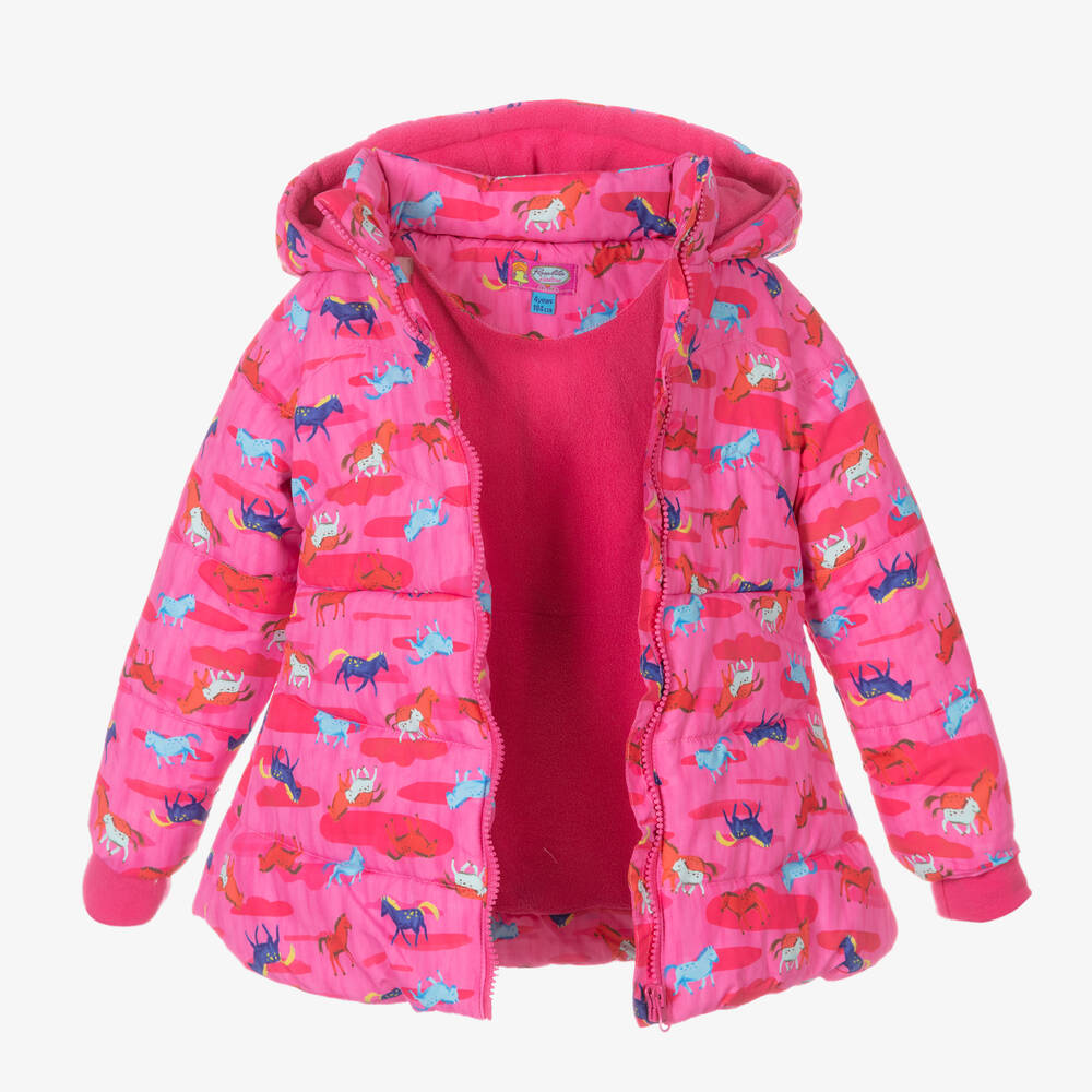 Rosalita Señoritas-جاكيت بافر لون زهري للبنات | Childrensalon Outlet