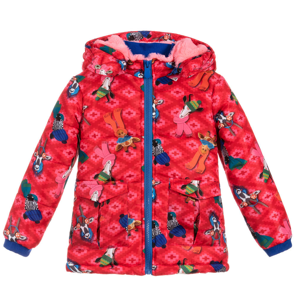 Rosalita Señoritas-Girls Pink Padded Coat | Childrensalon Outlet