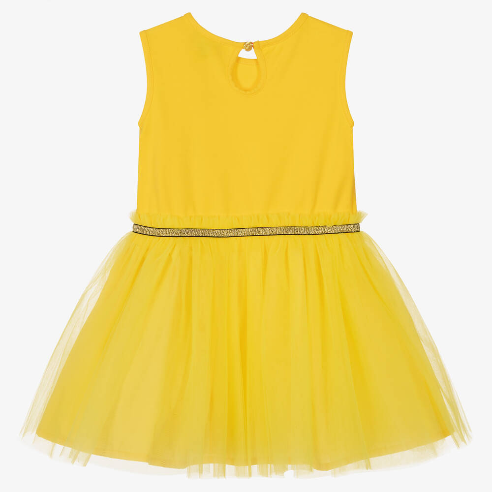 Rosalita Señoritas-فستان تول لون أصفر | Childrensalon Outlet