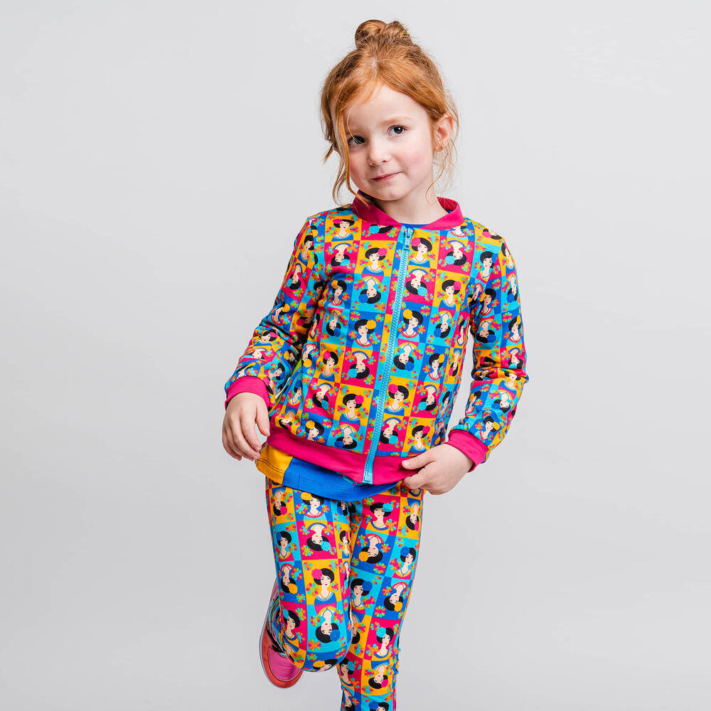 Rosalita Señoritas-توب بسحّاب قطن جيرسي بألوان بلوك للبنات | Childrensalon Outlet