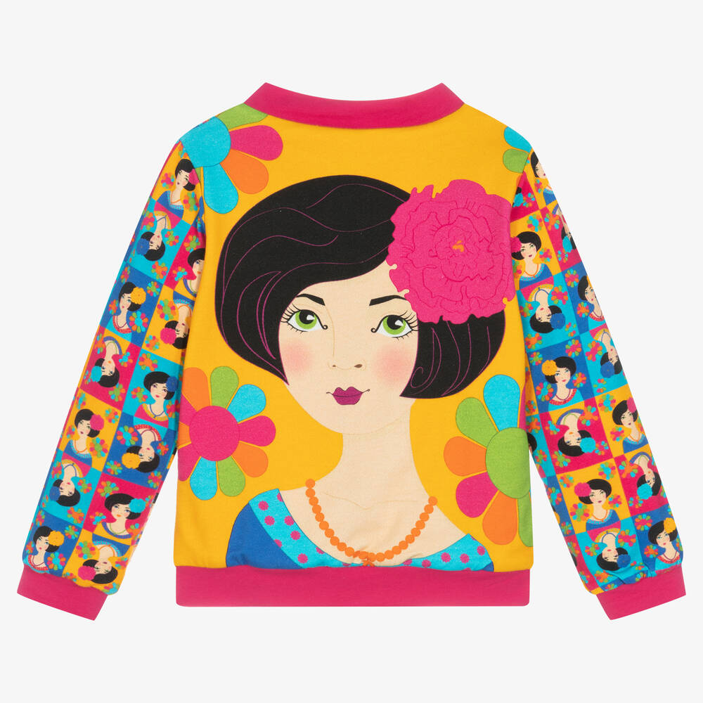 Rosalita Señoritas-توب بسحّاب قطن جيرسي بألوان بلوك للبنات | Childrensalon Outlet