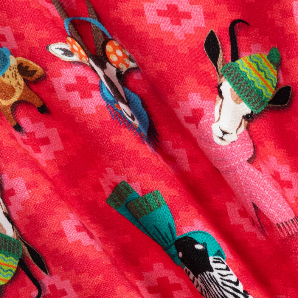 Rosalita Señoritas-Pink Pom-Pom Jersey Dress | Childrensalon Outlet