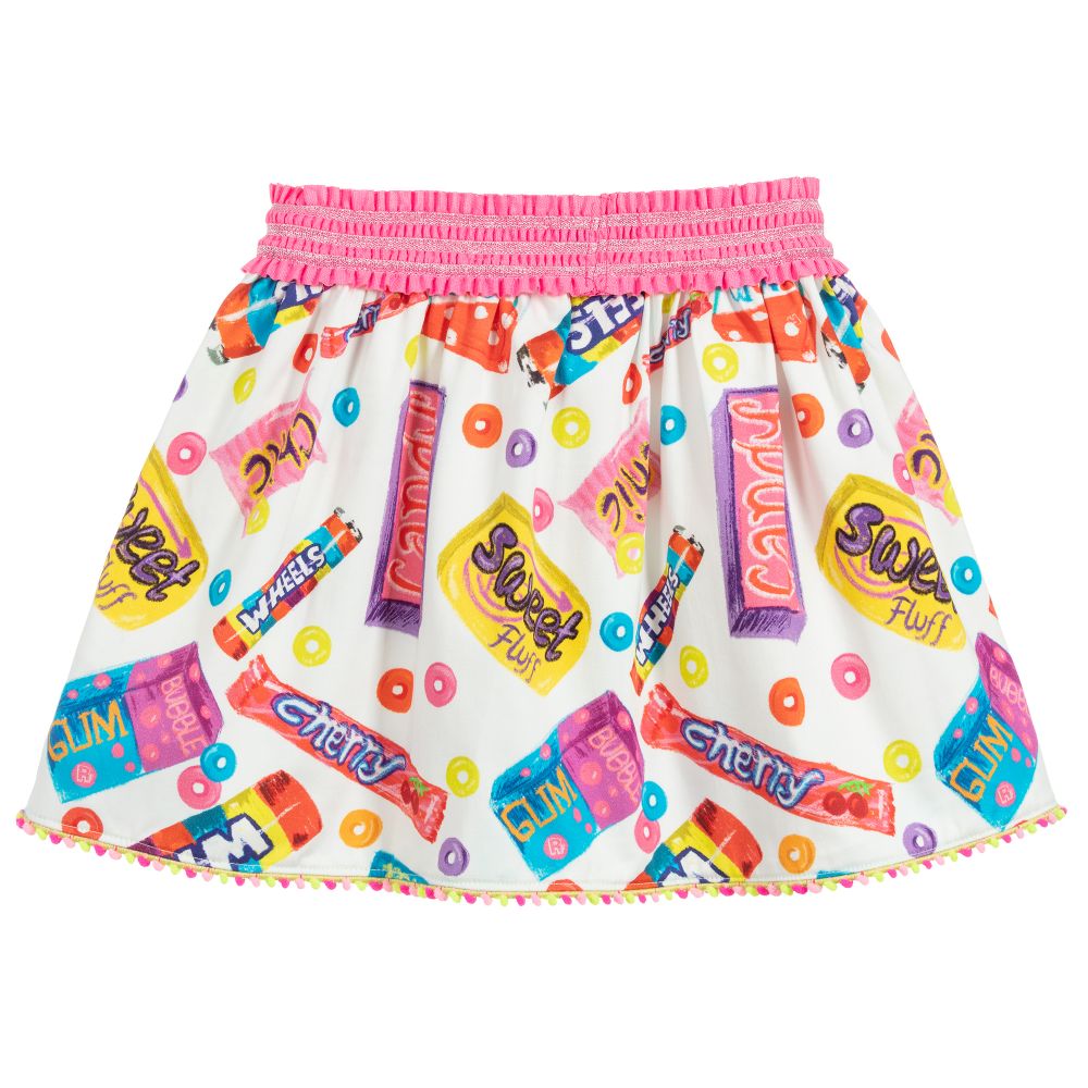 Rosalita Señoritas-Pink Sweetie Cotton Skirt | Childrensalon Outlet