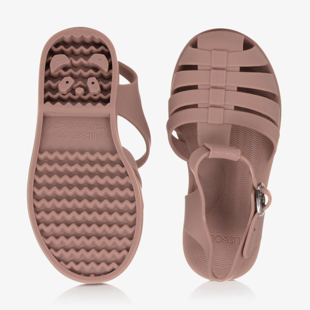 Liewood-Rose Pink Jelly Sandals | Childrensalon Outlet