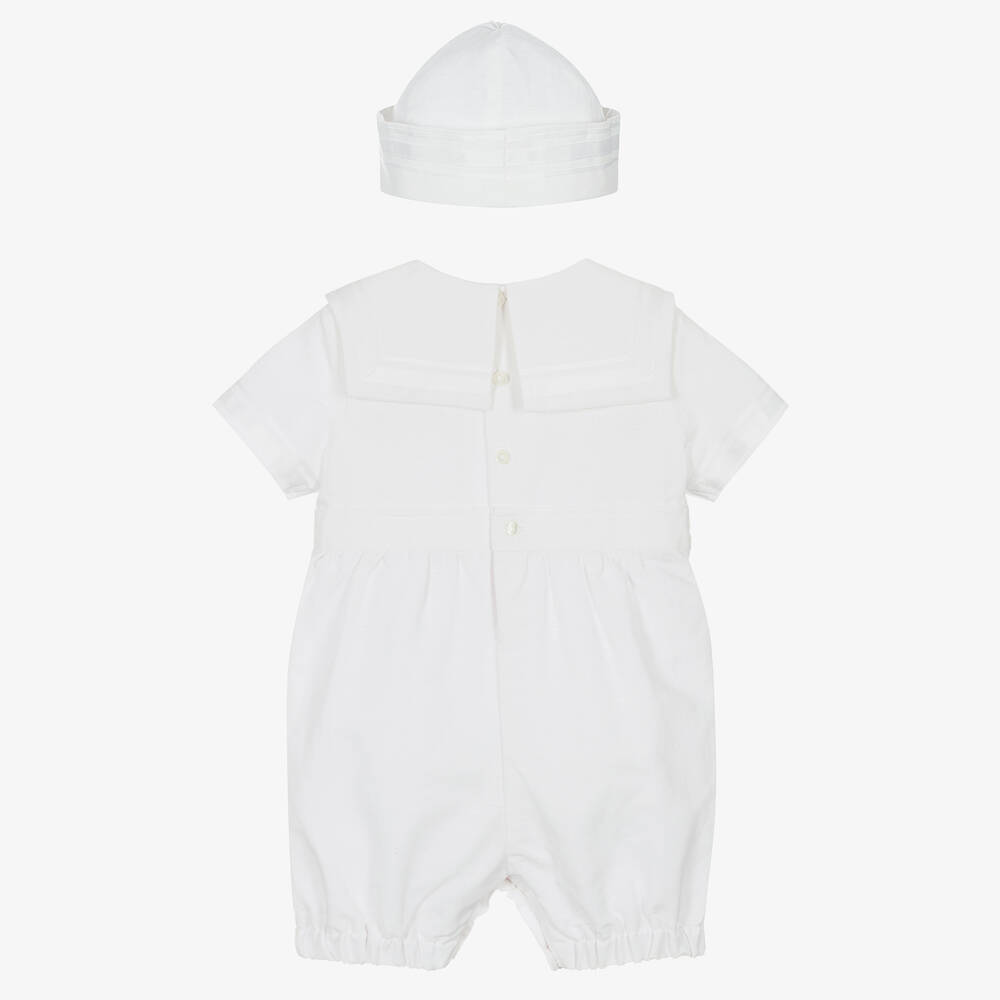 Sarah Louise Ensemble marin blanc b b gar on Childrensalon Outlet
