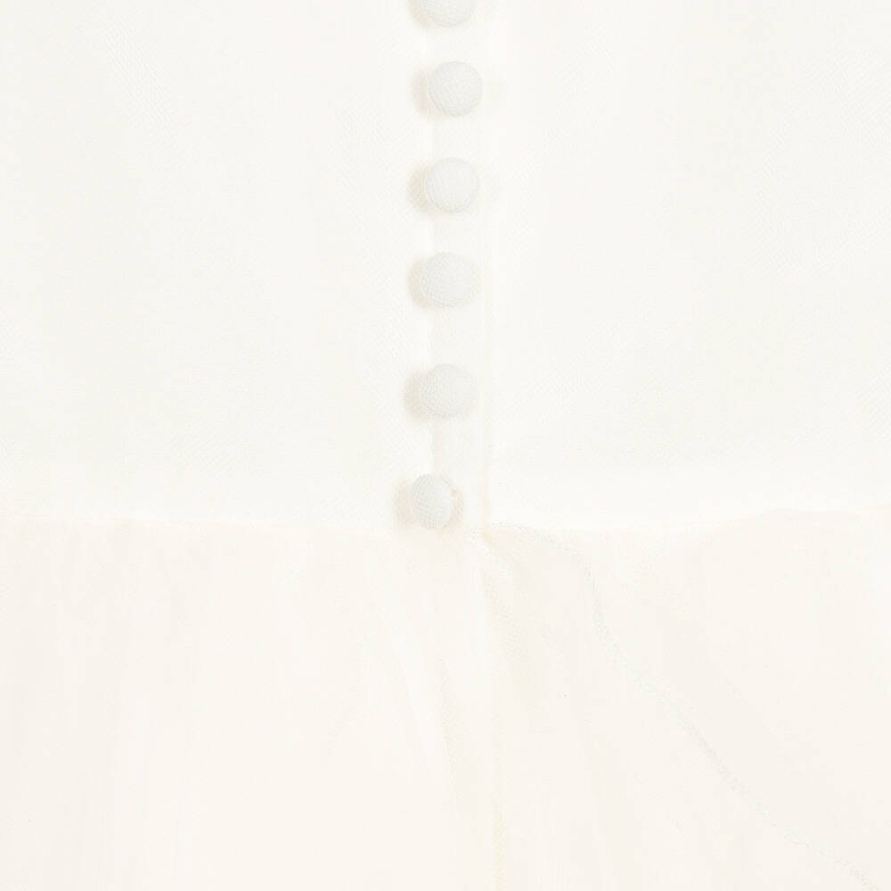 Sarah Louise-Baby Girls Ivory Floral Embroidered Dress | Childrensalon Outlet