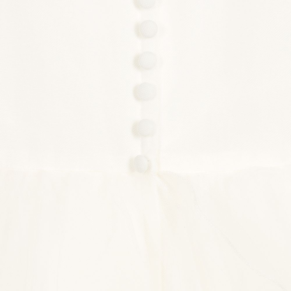 Sarah Louise-Baby Girls Ivory Floral Embroidered Dress | Childrensalon Outlet