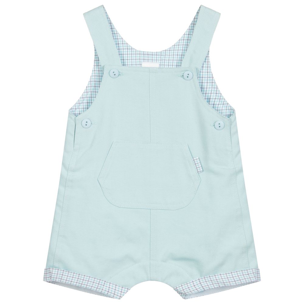 Blue baby dungarees Clearance