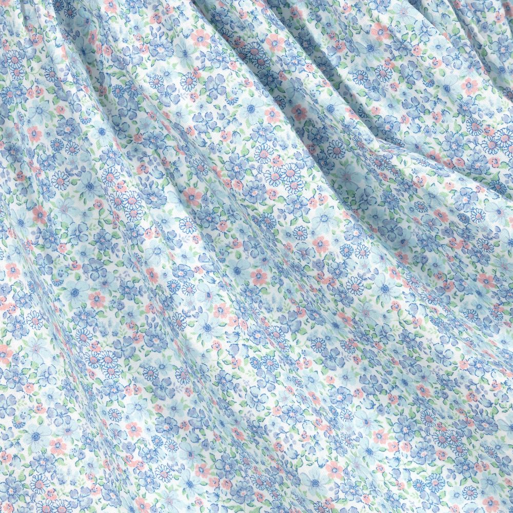 Sarah Louise Blue Floral Smocked Dress Childrensalon Outlet