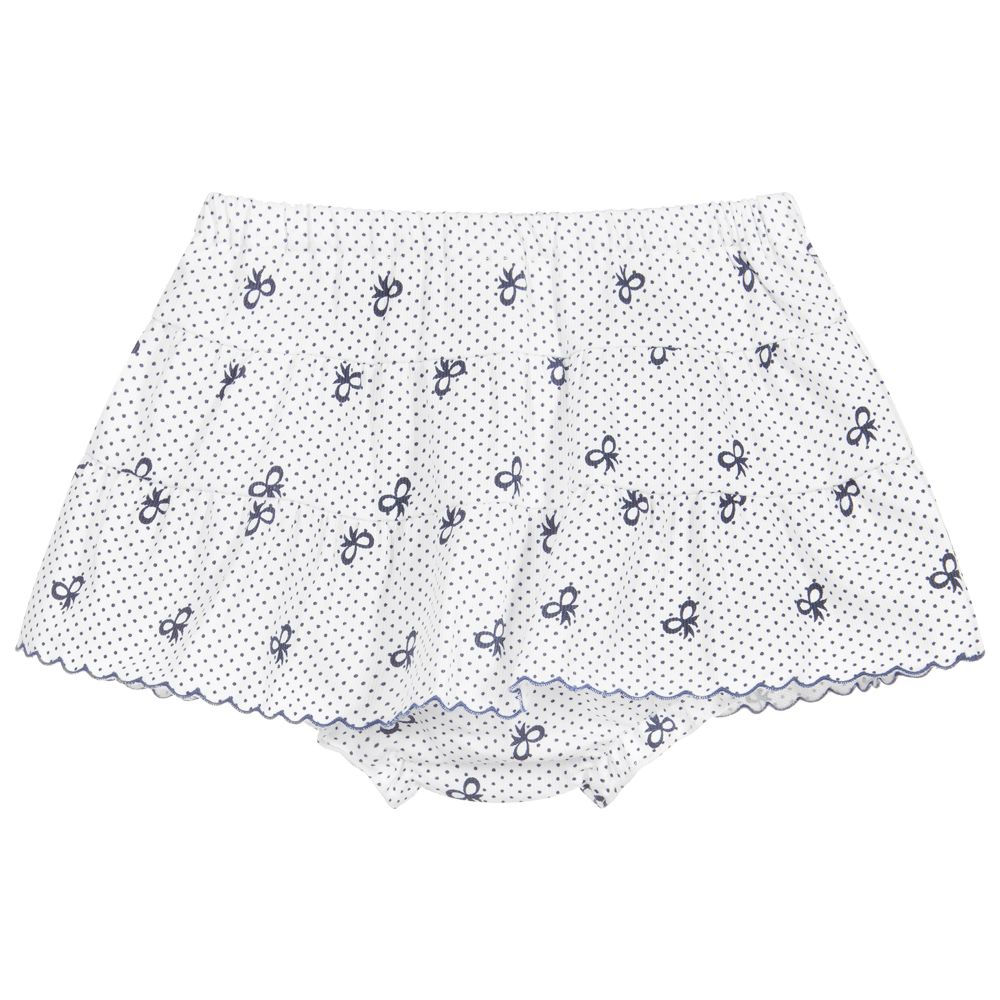 سارا لويز-Blue & White Baby Skirt | Childrensalon Outlet