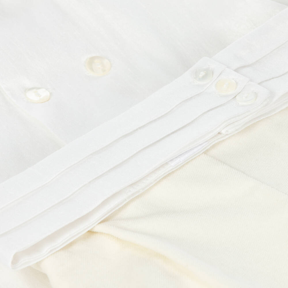 Sarah Louise-Boys Elegant Ivory Shorts Ensemble | Childrensalon Outlet