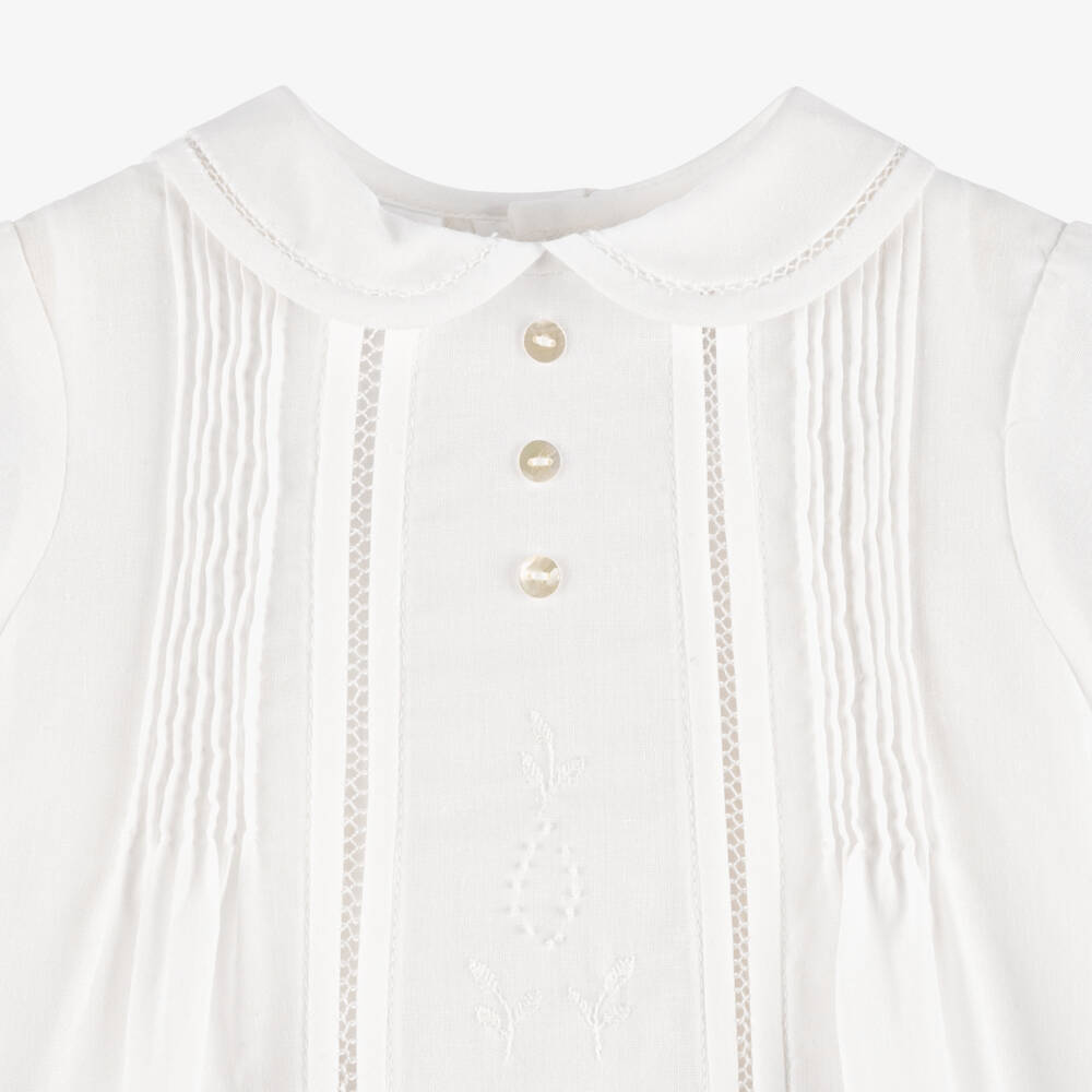 Sarah Louise-Boys Ivory Handcrafted Ceremony Attire | Childrensalon Outlet