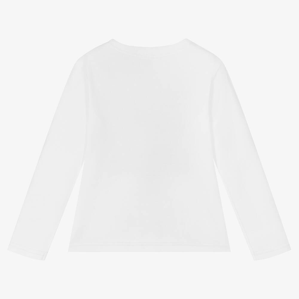Sarah Louise-Boys White Cotton Piqué Top | Childrensalon Outlet