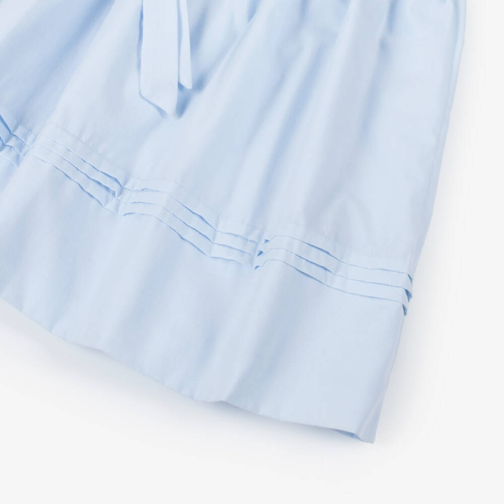 Sarah Louise-Girls Blue Smocked Dress | Childrensalon Outlet