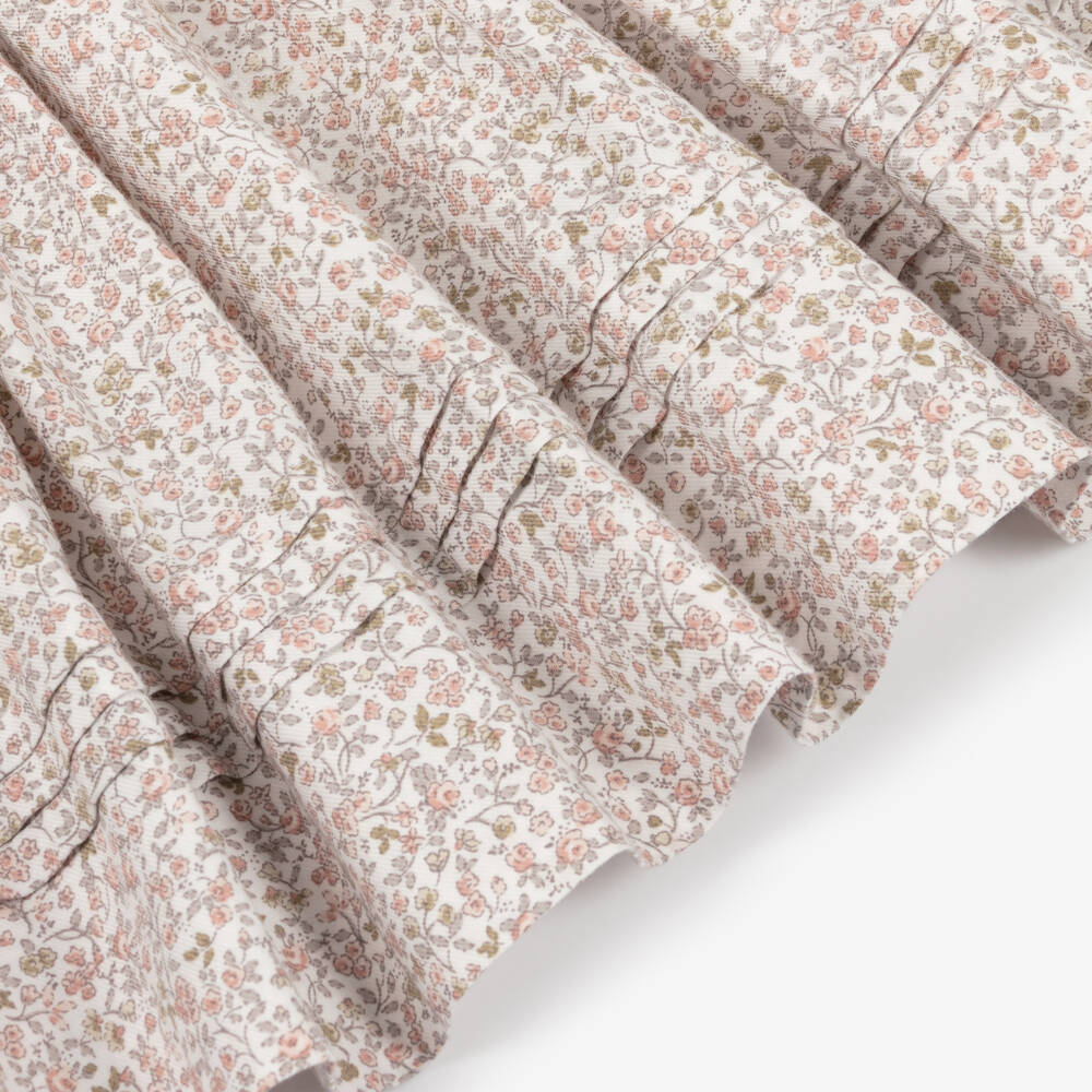 Sarah Louise-Girls Blush Floral Smocked Dress | Childrensalon Outlet