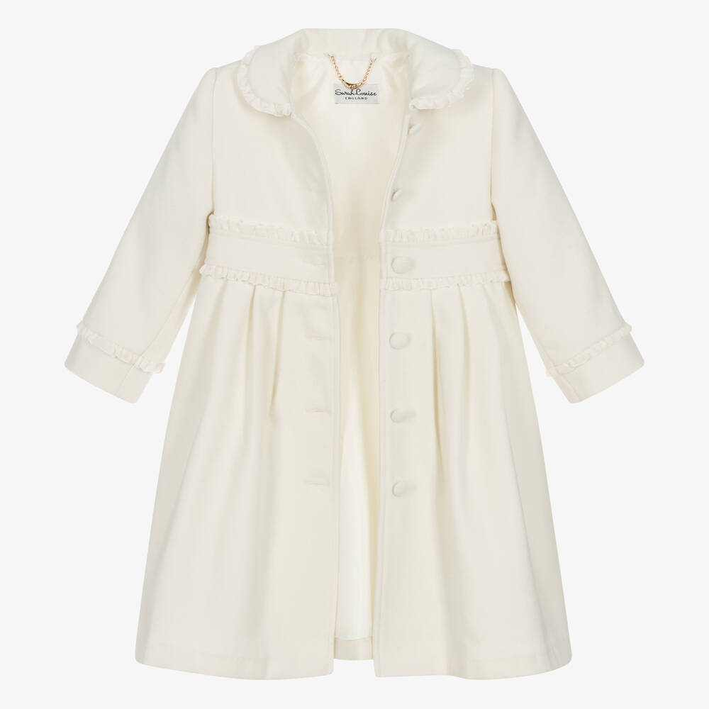 Girls ivory coat online