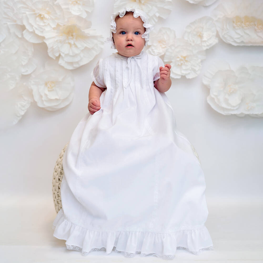 Sarah Louise-Girls Ivory Handcrafted Ceremony Dress | Childrensalon Outlet