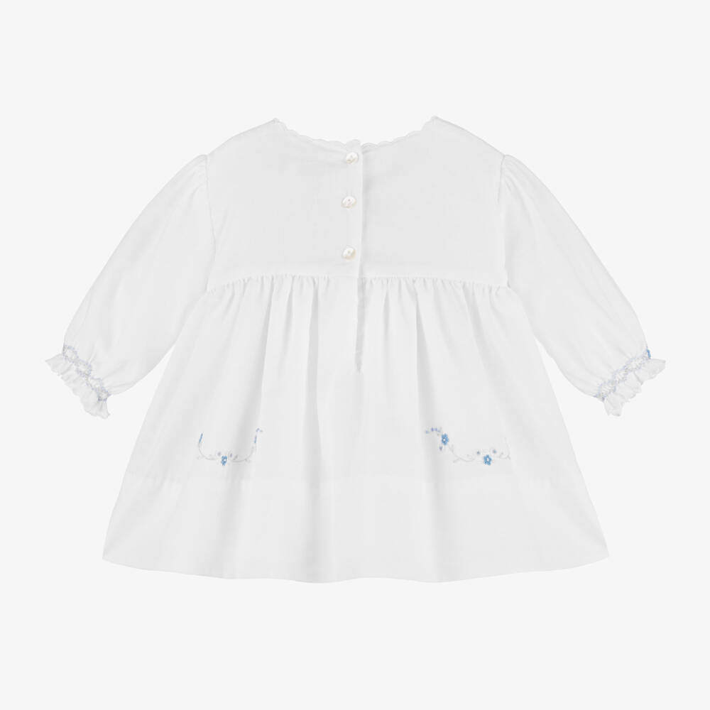 Sarah Louise-Girls Ivory Handcrafted Dress | Childrensalon Outlet