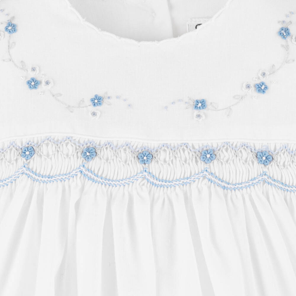 Sarah Louise-Girls Ivory Handcrafted Dress | Childrensalon Outlet