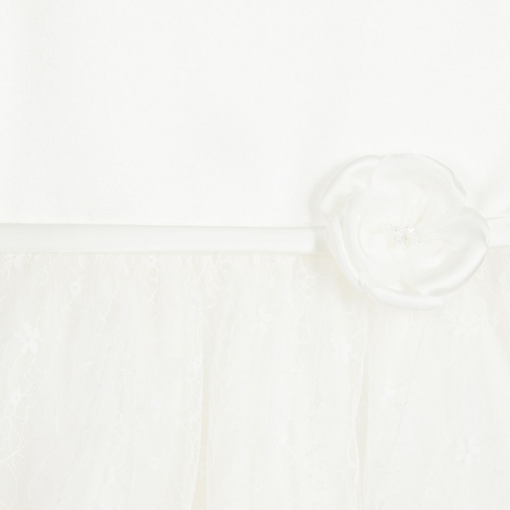 Sarah Louise-Girls Ivory Lace Dress & Bolero Set | Childrensalon Outlet