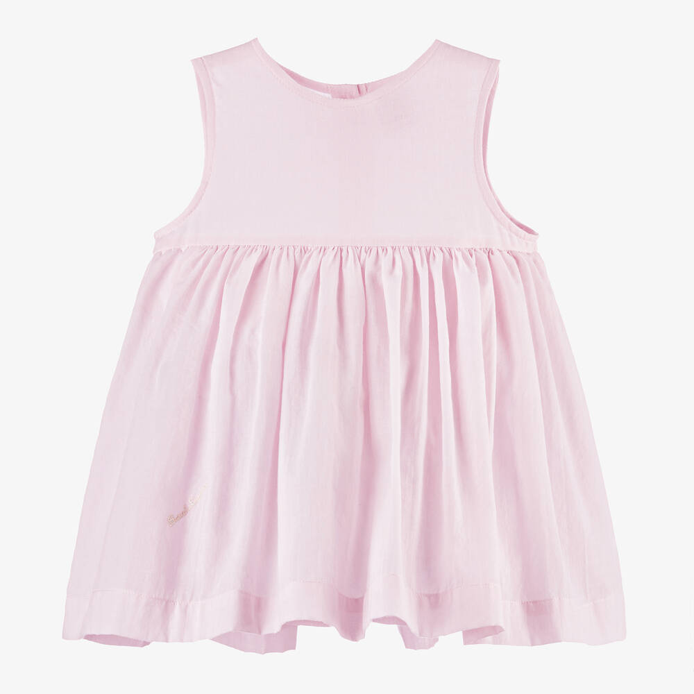 Sarah Louise - Розовое нижнее платье для девочек | Childrensalon
