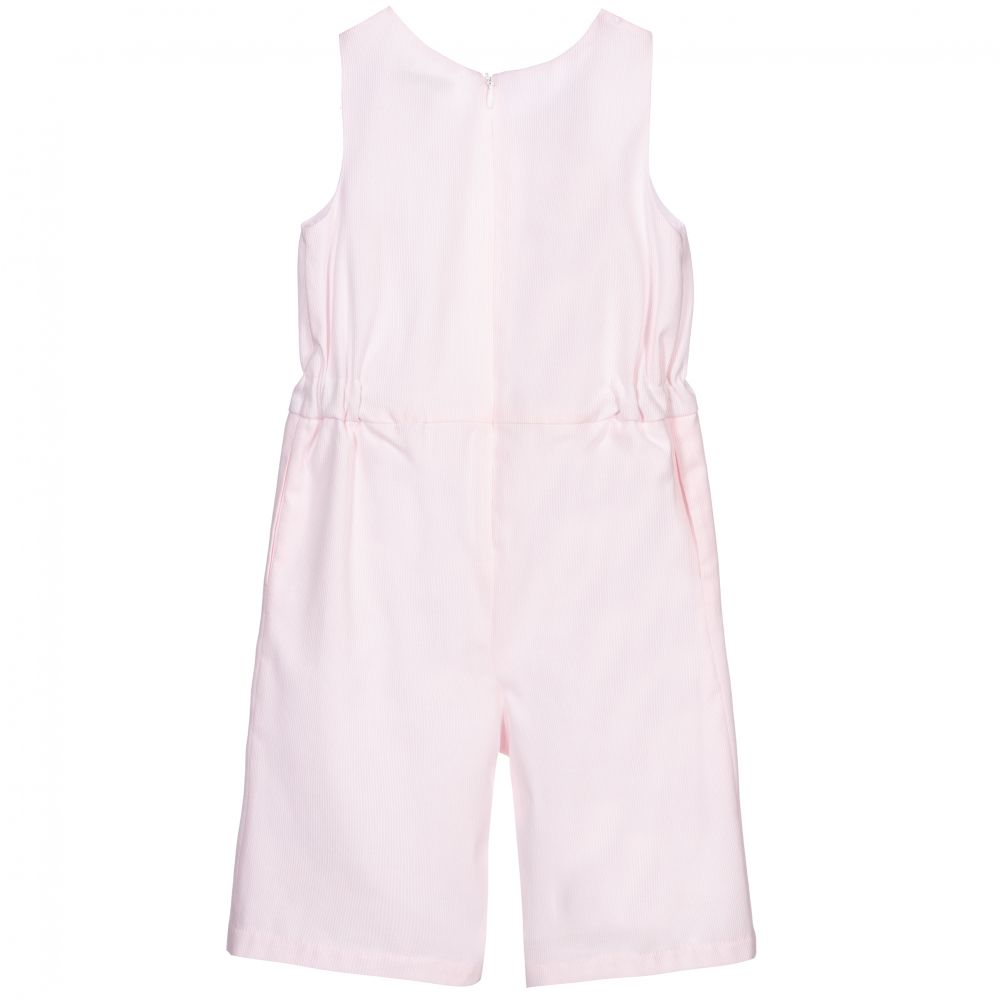 Sarah Louise Girls Pale Pink Playsuit Childrensalon Outlet