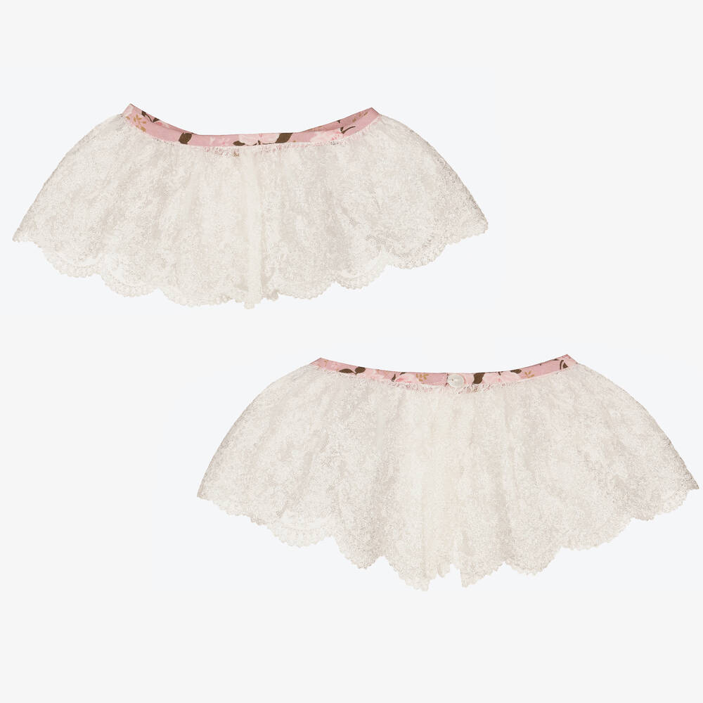 Sarah Louise-Girls Pink Cotton Floral Dress | Childrensalon Outlet