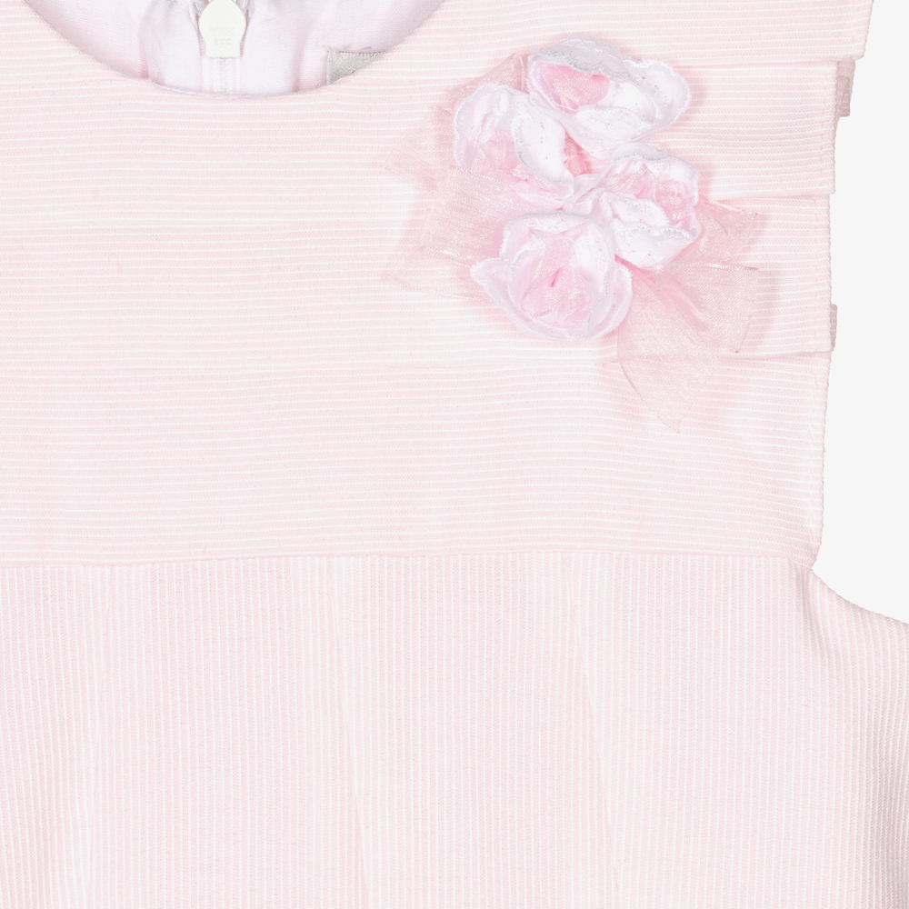 Sarah Louise-Girls Pink Pleated Dress | Childrensalon Outlet