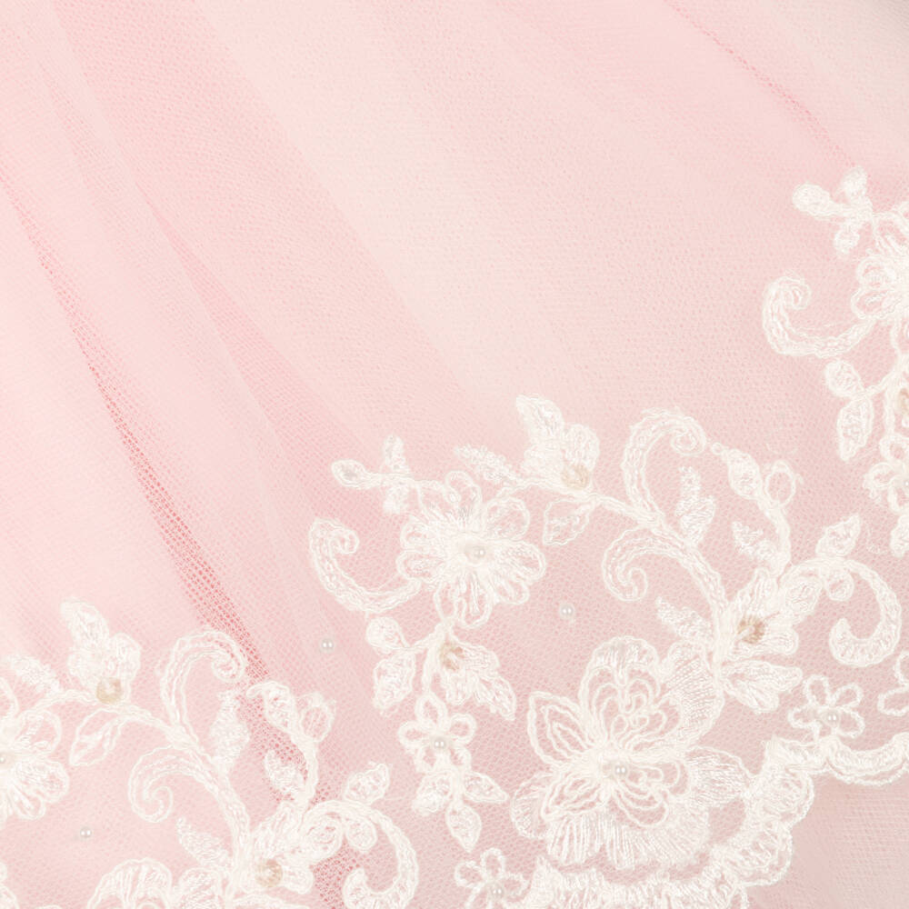 Sarah Louise-Girls Pink Tulle Occasion Dress | Childrensalon Outlet