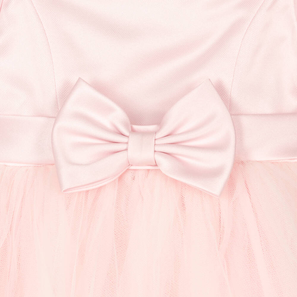 Sarah Louise-Girls Pink Tulle Occasion Dress | Childrensalon Outlet