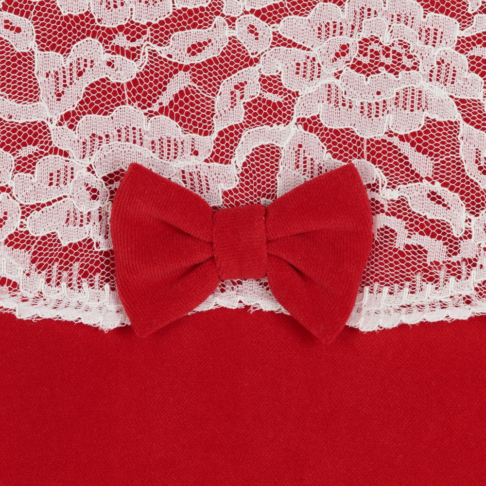 Sarah louise discount red velvet dress