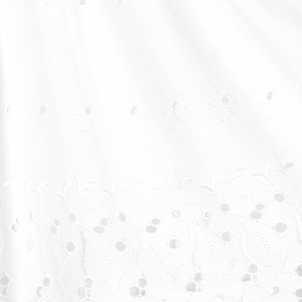 Sarah Louise-Girls White Cotton Dress | Childrensalon Outlet