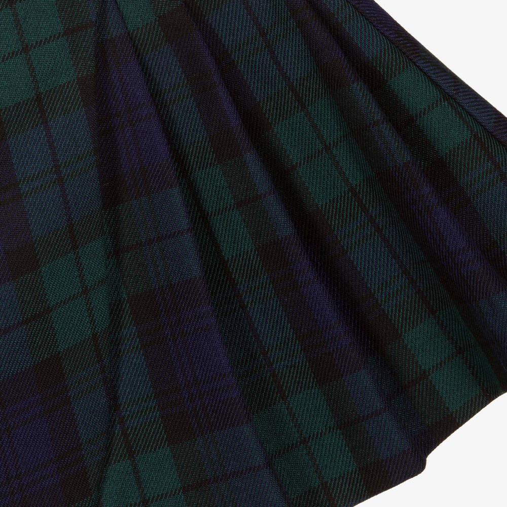 Sarah Louise-Girls White & Green Skirt Set | Childrensalon Outlet