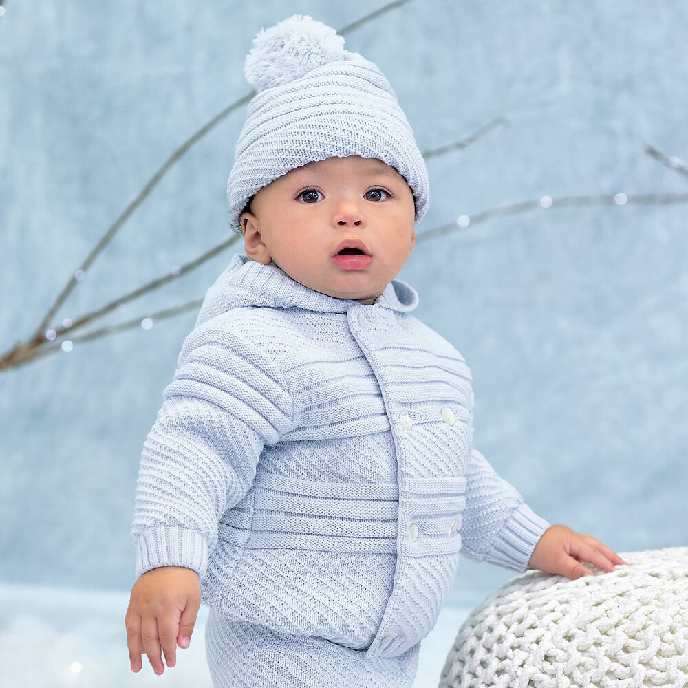Knitted pram coat online