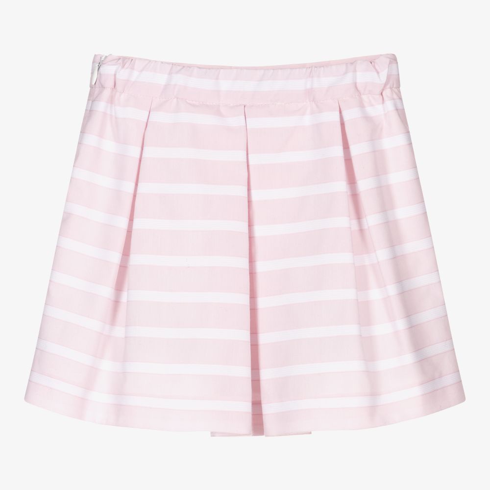 Sarah Louise-Pink & White Striped Skirt | Childrensalon Outlet