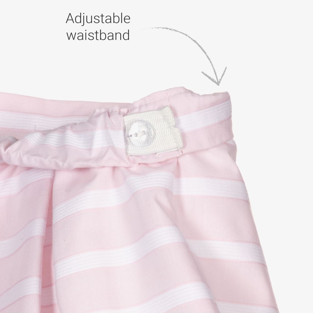 Sarah Louise-Pink & White Striped Skirt | Childrensalon Outlet